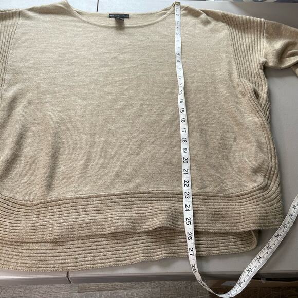 Design History‎ Sweatshirt Long Sleeve Knitted Pullover Brown Plus 1X Lagenlook - Picture 9 of 10